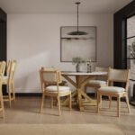 Maggie Frost and Umber Dining Chair - Image 6