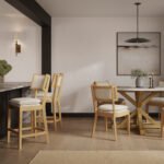 Maggie Frost and Umber Counter Stool - Image 7