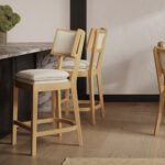 Maggie Frost and Umber Counter Stool - Image 5