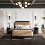 Yori Black Bedside Cabinet - Image 2