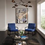 Chance Oxford Blue Chair - Image 6