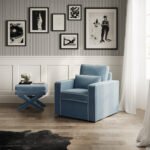 Diego Ice Blue Chair - Image 3