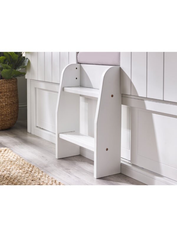 Acorn 90cm Single White Treehouse Midsleeper Bed with Storage - Image 10