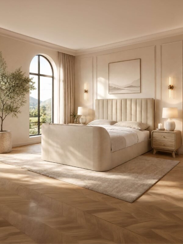 Alana Side-Lift Ottoman TV Bed