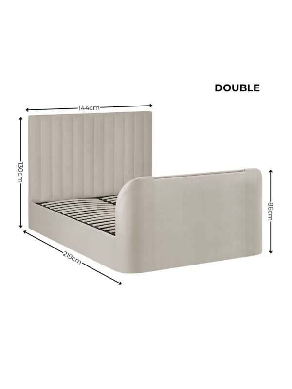 Alana Side-Lift Ottoman TV Bed - Image 12