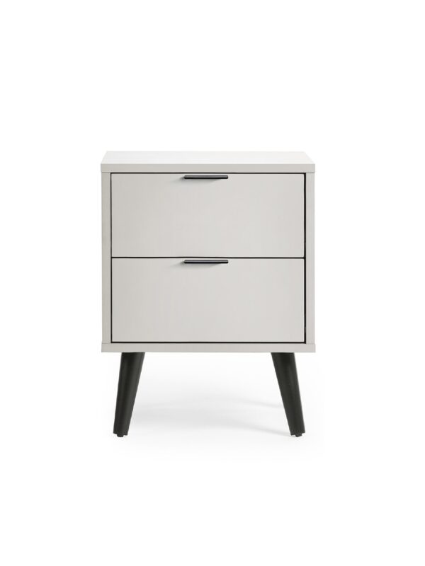 Alba 2 Drawer Bedside Table - Image 4