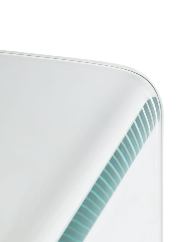 Amalfi Bent Glass Nest Of Tables - Image 5