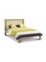 Amsterdam 180cm Super King Light Oak Low Footend Solid Oak Bed - Image 3