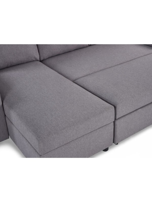 Angel Sofabed With Storage - Light Grey - Image 8