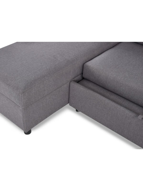 Angel Sofabed With Storage - Light Grey - Image 9