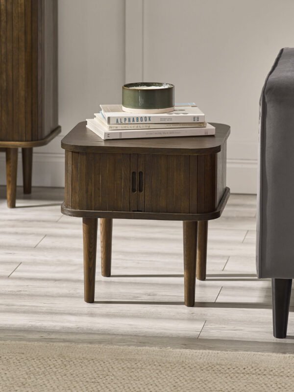 Arya Side Table – Dark Oak Effect