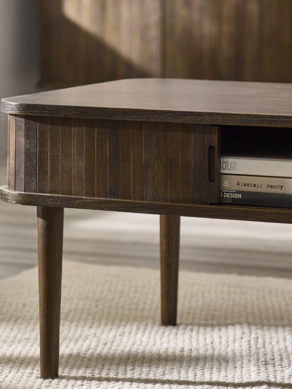 Arya Coffee Table - Dark Oak Effect - Image 11