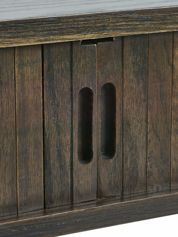 Arya Coffee Table - Dark Oak Effect - Image 7