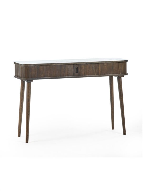 Arya Console Table - Dark Oak Effect - Image 3