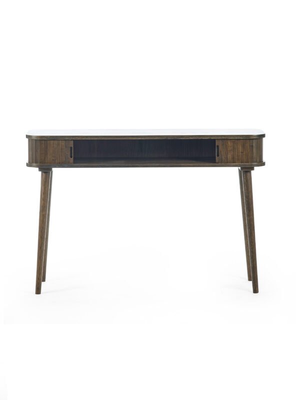 Arya Console Table - Dark Oak Effect - Image 6