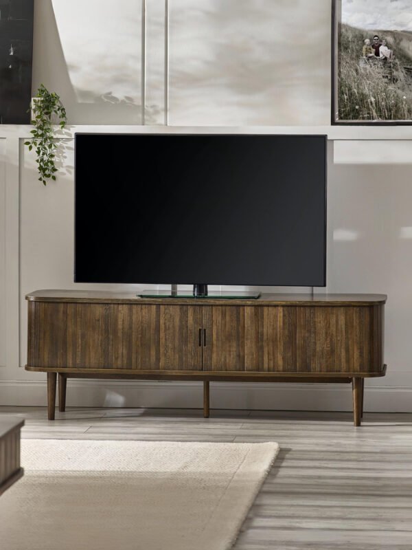 Arya TV Unit up to 65 Inch – Dark Oak Effect