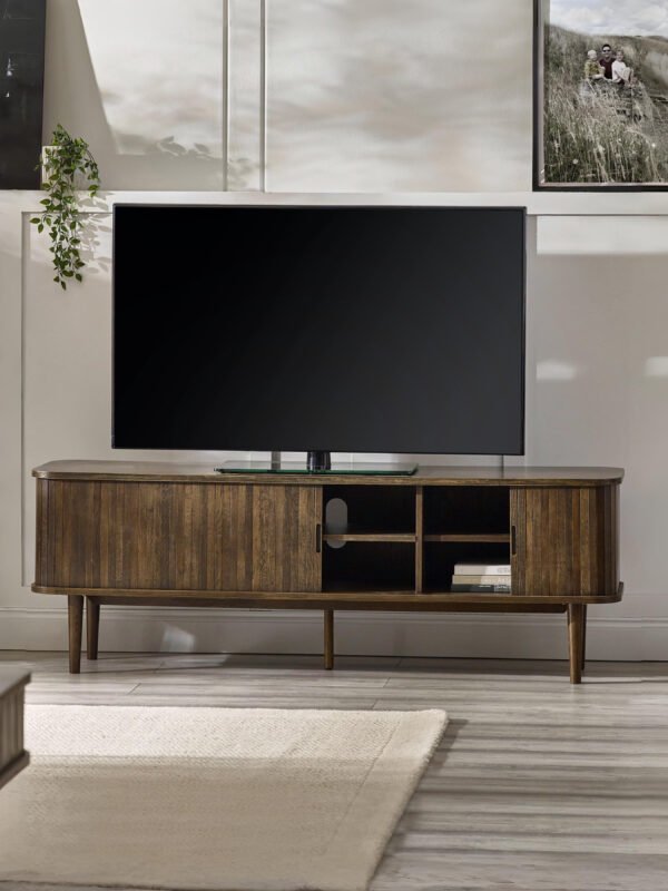 Arya TV Unit up to 65 Inch - Dark Oak Effect - Image 2