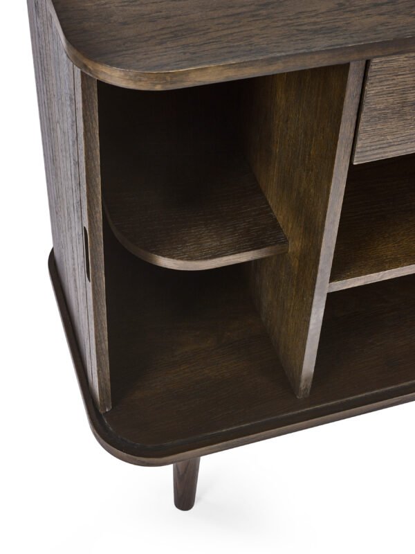 Arya 160cm Sideboard - Dark Oak Effect - Image 10