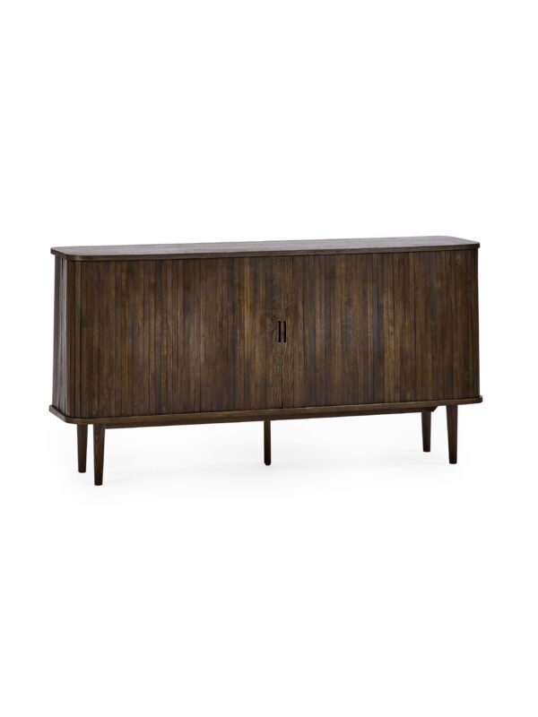 Arya 160cm Sideboard - Dark Oak Effect - Image 3
