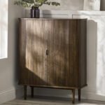 Arya Drinks Cabinet – Dark Oak Effect