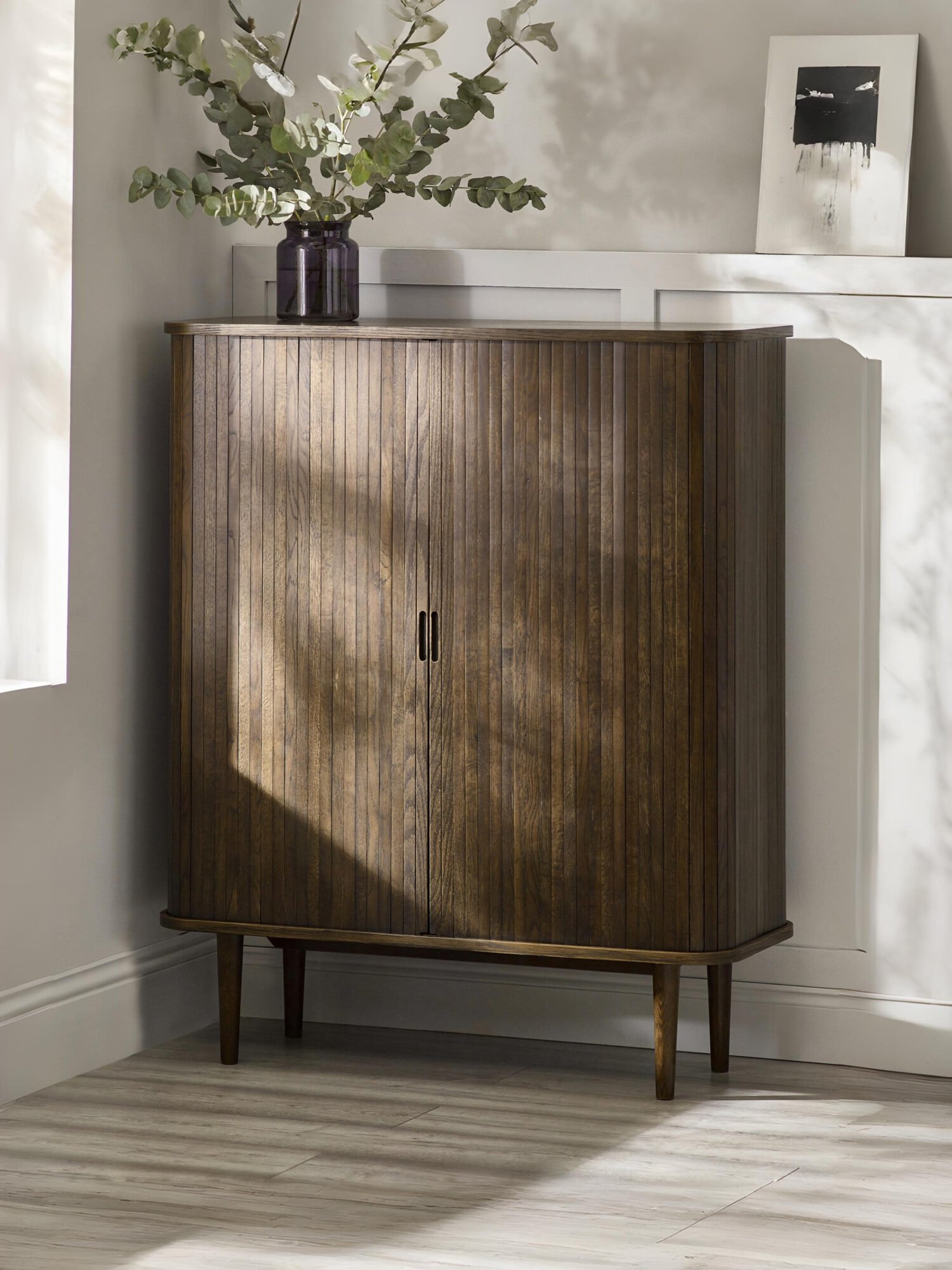 ARY007_1 Arya Drinks Cabinet – Dark Oak Effect