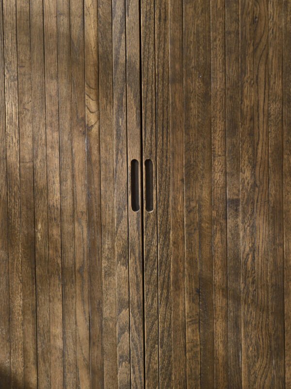 Arya Drinks Cabinet - Dark Oak Effect - Image 11