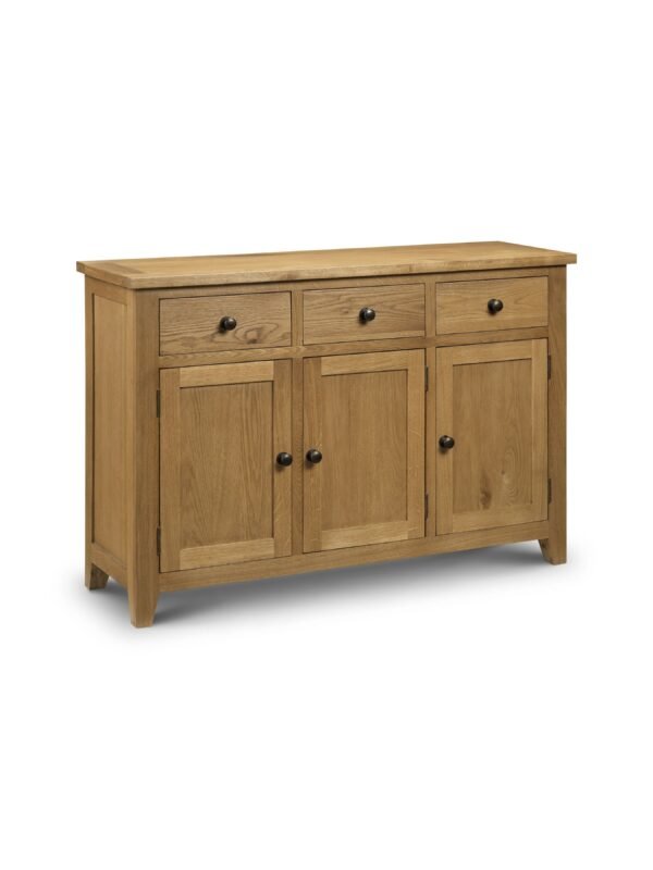 Astoria 3 Door 3 Drawer Sideboard - Oak - Image 2