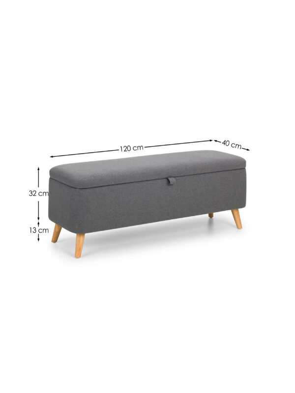 Astrid Ottoman Storage Upholstered Bench - Image 11