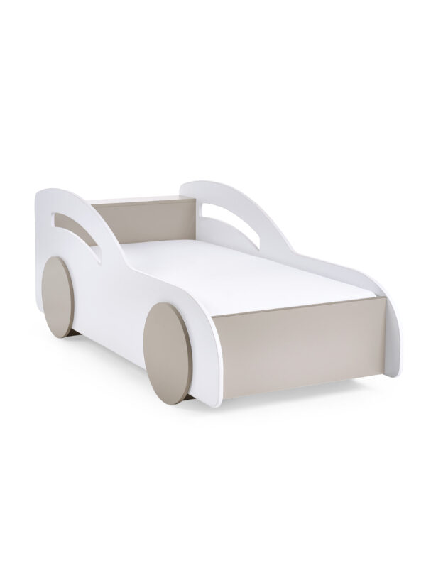 Atlantis Toddler Size White Car Bed - Image 2