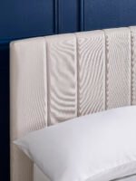 Aylen Upholstered Bed Frame - Oatmeal Linen, Small Double - Image 6