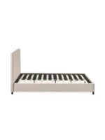 Aylen Upholstered Bed Frame - Oatmeal Linen, Small Double - Image 8