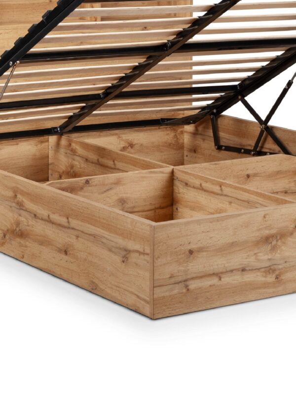 Bali Ottoman Bookcase Bed Frame - Image 10