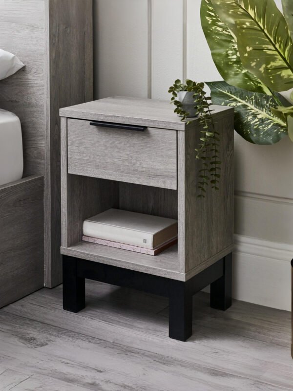 Bali Compact 1 Drawer Bedside Table