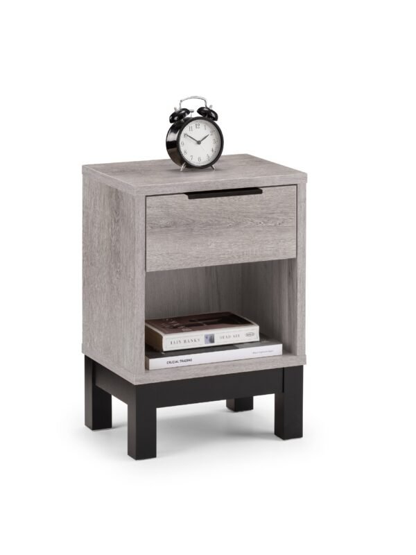 Bali Compact 1 Drawer Bedside Table - Image 3