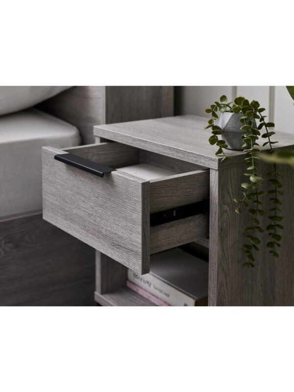 Bali Compact 1 Drawer Bedside Table - Image 7