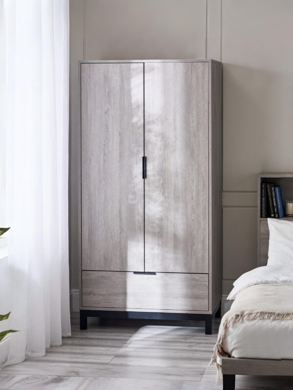 Bali 2 Door 1 Drawer Wardrobe