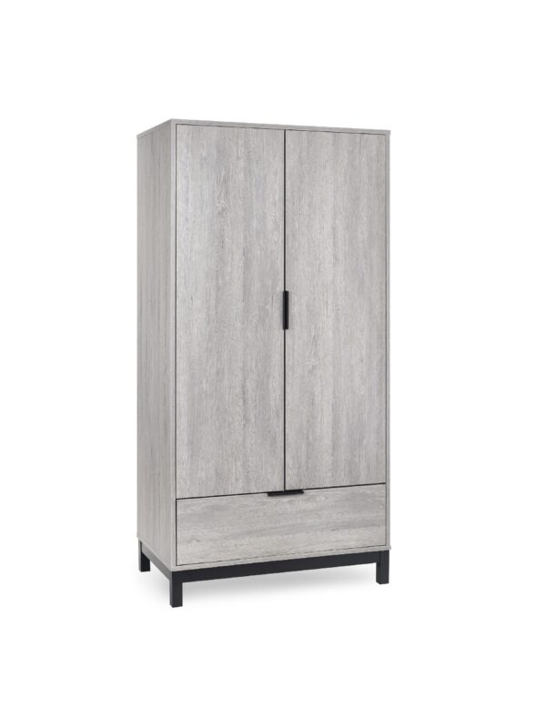 Bali 2 Door 1 Drawer Wardrobe - Image 3