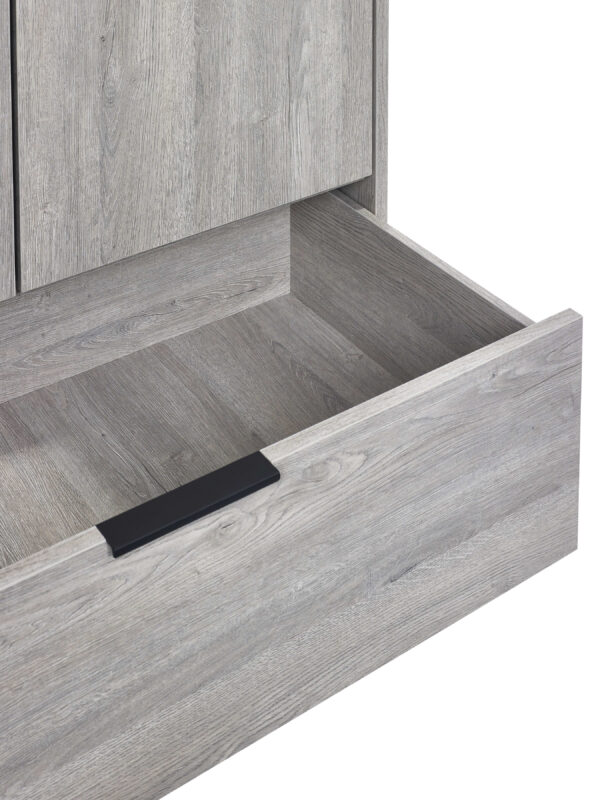 Bali 2 Door 1 Drawer Wardrobe - Image 6