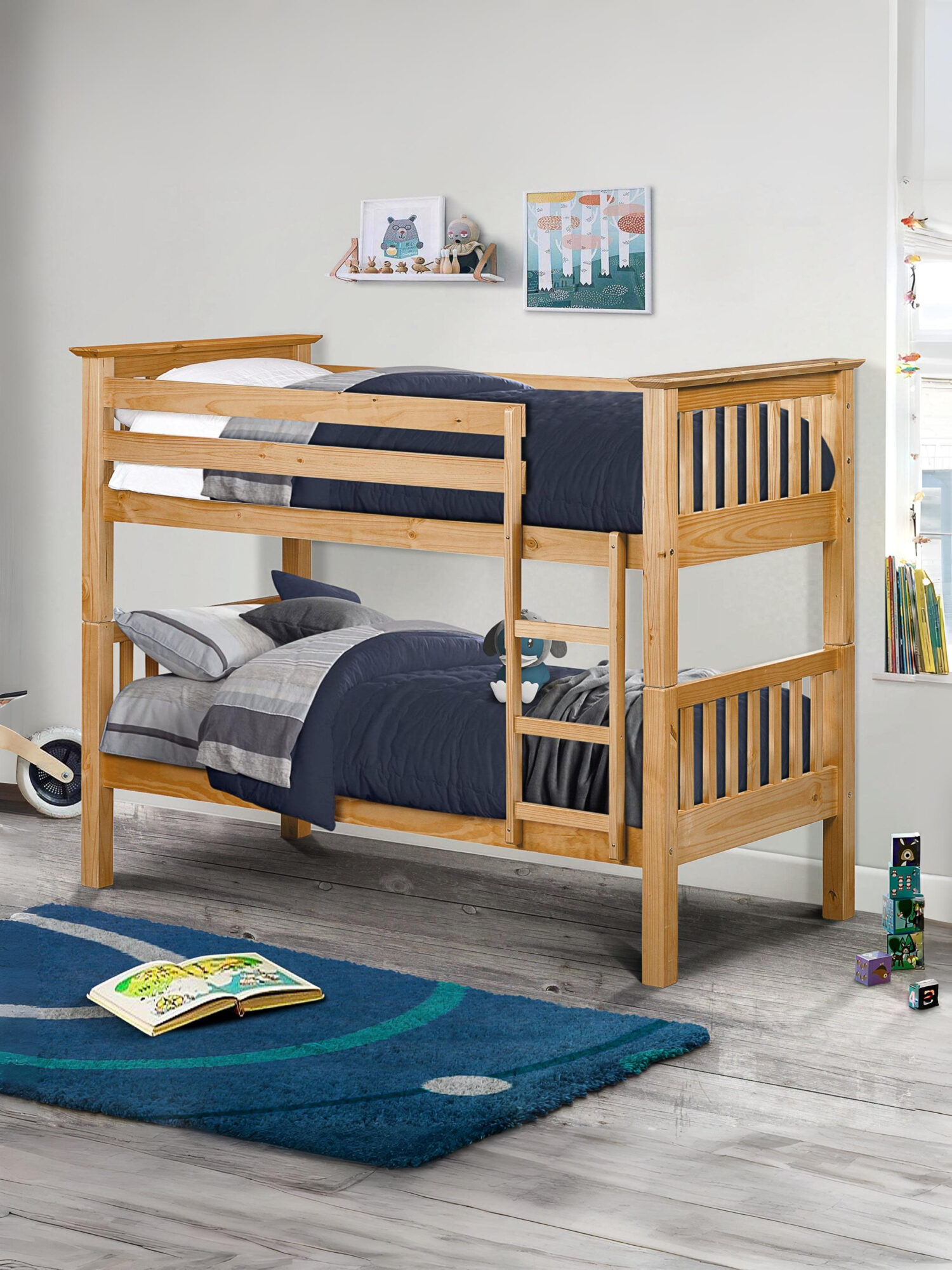 BAR008_1-1 Barcelona Bunk Bed - Image 1