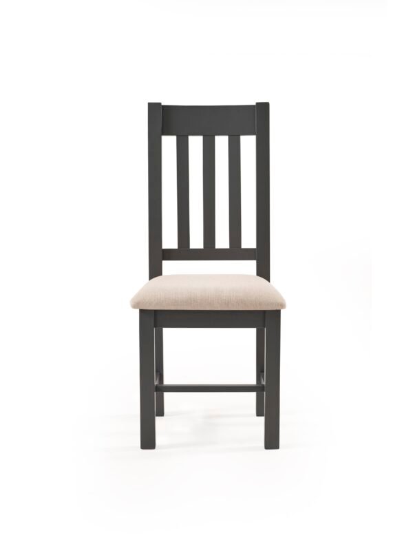 Set Of 2 Bordeaux Dining Chairs Dark Grey - Image 4