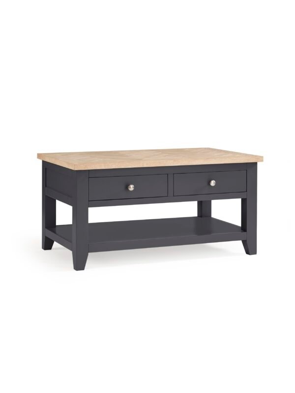 Bordeaux Coffee Table Dark Grey - Image 2