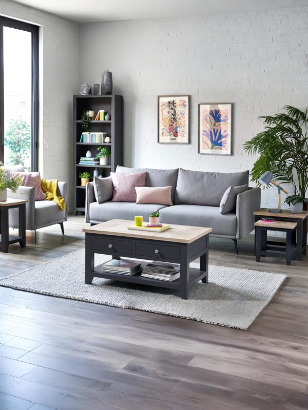 Bordeaux Lamp Table Dark Grey - Image 7