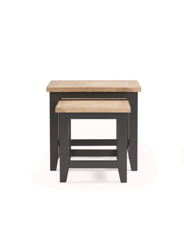 Bordeaux Nest Of Tables Dark Grey - Image 4