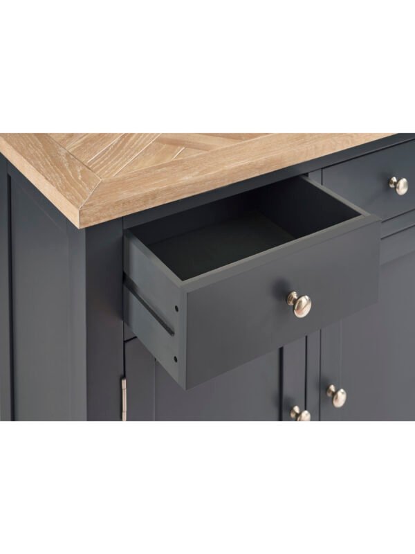 Bordeaux Sideboard Dark Grey - Image 6