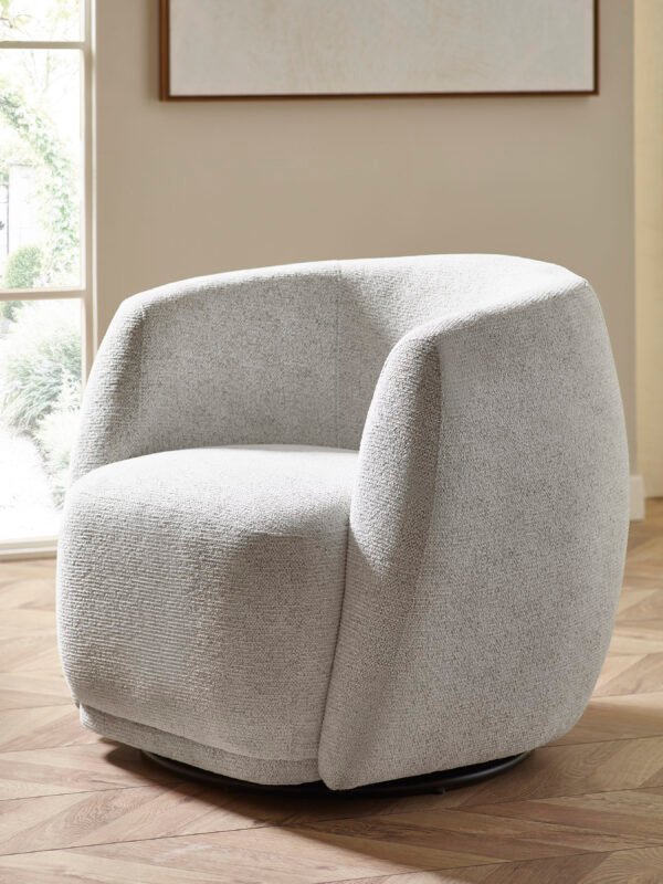 Bowline Upholstered Swivel Accent Chair - Image 6
