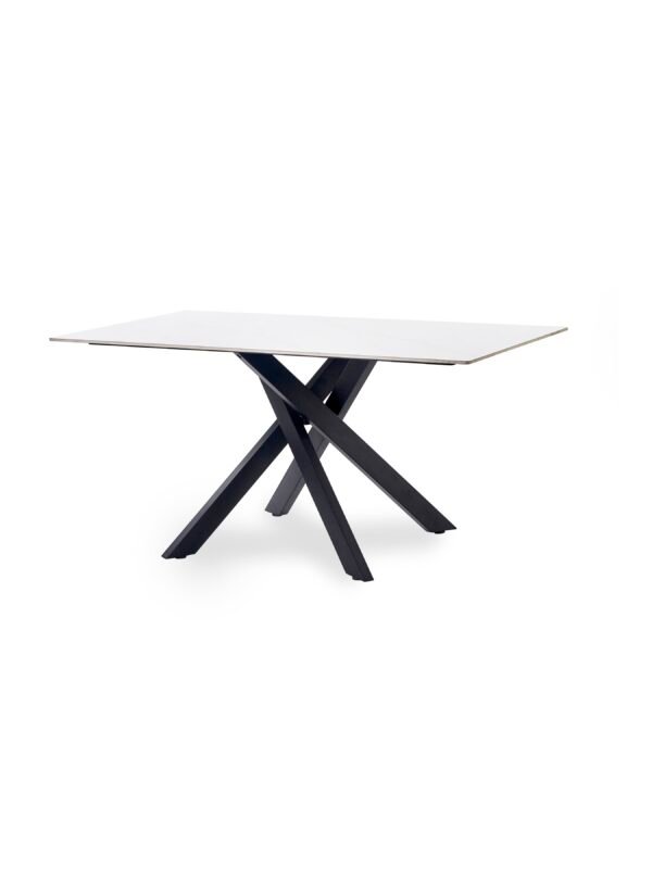 Bradley White Marble Dining Table - Image 2