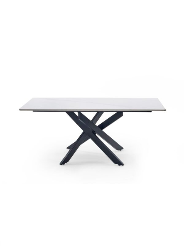 Bradley White Marble Coffee Table - Image 3