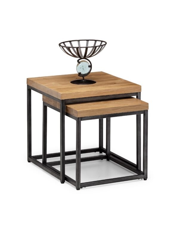 Brooklyn Square Nest of 2 Side Tables - Image 3