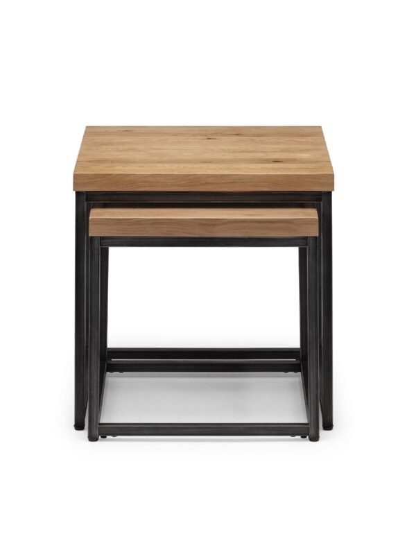 Brooklyn Square Nest of 2 Side Tables - Image 4