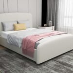 Breasley Langham Fabric Ottoman Bed